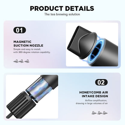 Dreepor High-Speed Ionic Hair Dryer | Fast Drying, Low Noise & Frizz Control