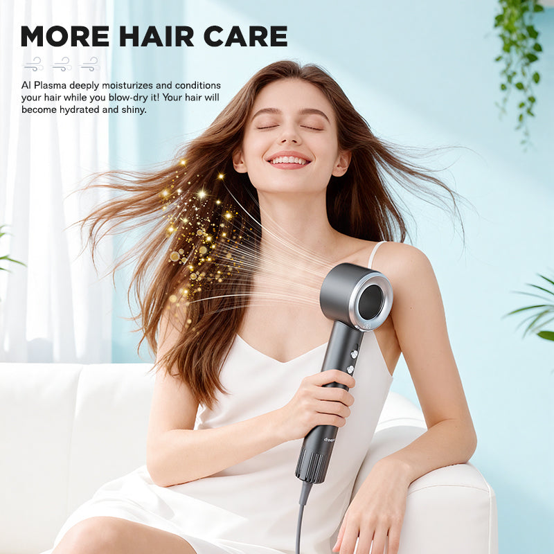 Dreepor High-Speed Ionic Hair Dryer | Fast Drying, Low Noise & Frizz Control