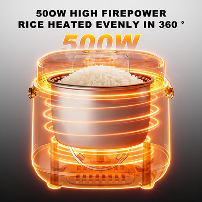 Dreepor หม้อหุงข้าวอัจฉริยะ 1.6L / 3L | ระบบสัมผัส ตั้งเวลาล่วงหน้า 24 ชม.