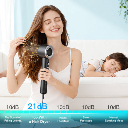 Dreepor High-Speed Ionic Hair Dryer | Fast Drying, Low Noise & Frizz Control