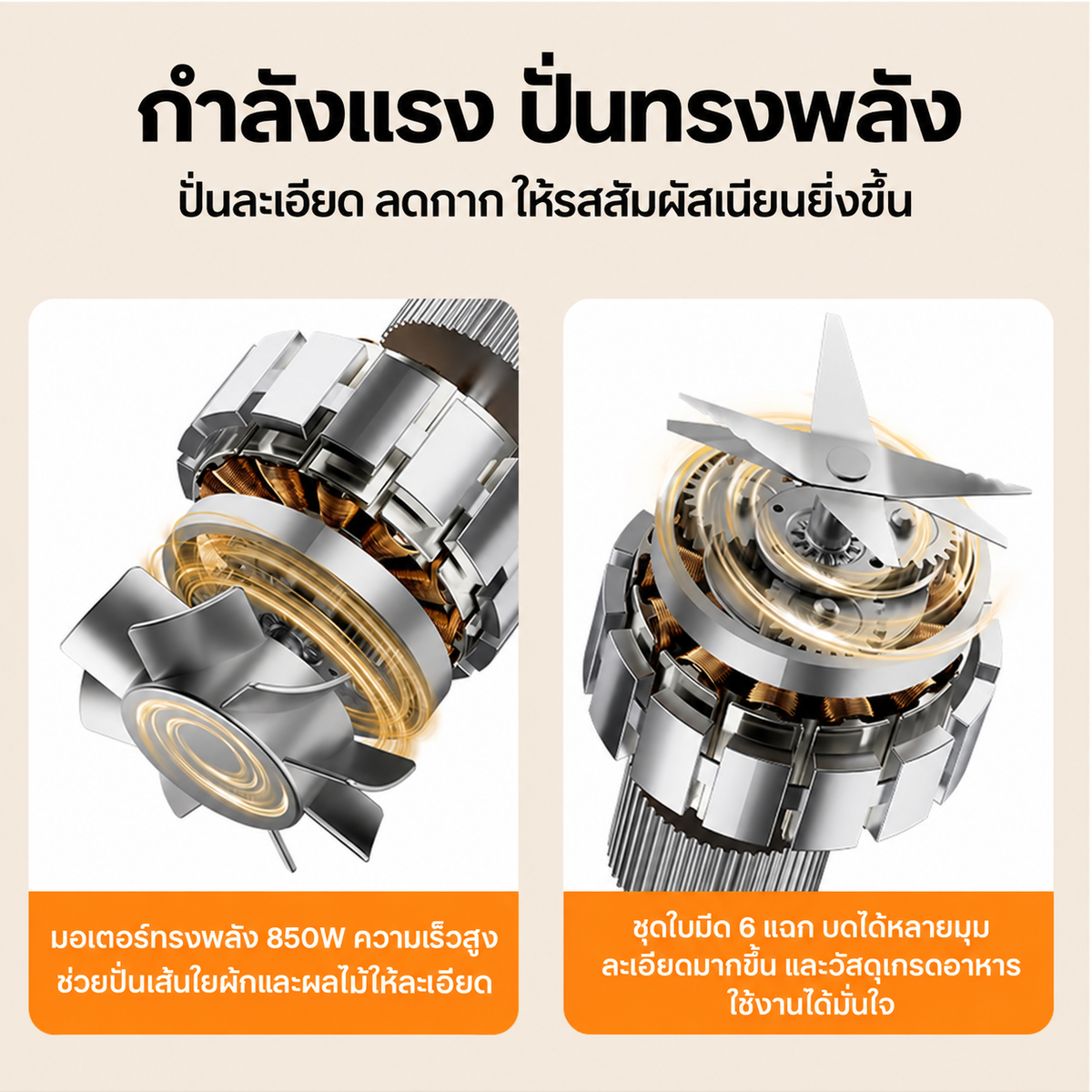Dreepor เครื่องปั่นไฟฟ้าอเนกประสงค์ สำหรับทำสมูทตี้และเครื่องดื่ม