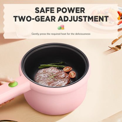 Dreepor Mini Electric Cooker 1.2L | Non-Stick Hot Pot for Dorms & Apartments