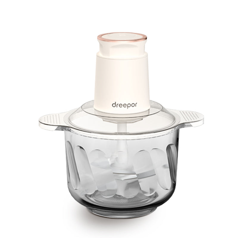 Dreepor เครื่องบดสับอาหารไฟฟ้าอเนกประสงค์ โถใหญ่